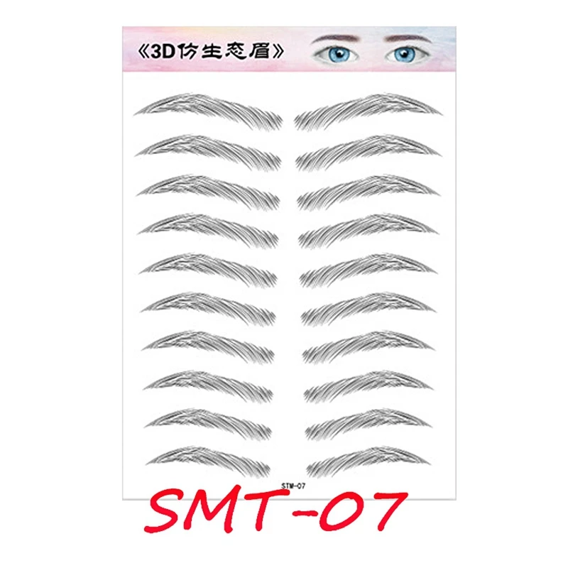 3pcs 6D Hair-Like Authentic Eyebrows Grooming Shaping Brow Shaper Makeup Eyebrow patch Makeup New Arrival
3pcs 6D Hair-Like Authentic Eyebrows Grooming Shaping Brow Shaper Makeup Eyebrow patch Makeup New Arrival