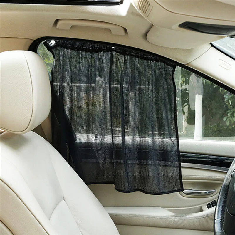 2pcs Car Interior Side Car Window Sunshade Curtain Cloth Universal Mesh 52 X 80cm UV Protection with Suction Cups Breathable
2pcs Car Interior Side Car Window Sunshade Curtain Cloth Universal Mesh 52 X 80cm UV Protection with Suction Cups Breathable