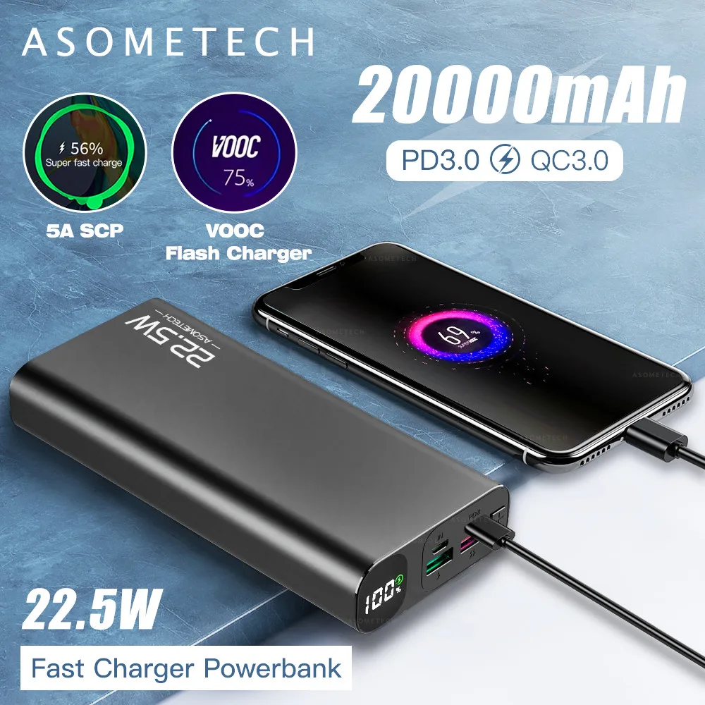 Power Bank 20000mAh Quick Charge LED Portable External Charging Battery PD Type C Fast Charger PowerBank 20000 mAh For iPhone 12
Power Bank 20000mAh Quick Charge LED Portable External Charging Battery PD Type C Fast Charger PowerBank 20000 mAh For iPhone 12