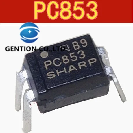 

10 шт. PC853H вертикальный светильник, изолятор, фотоэлектрический соединитель PC853, в наличии на 100% новый и оригинальный