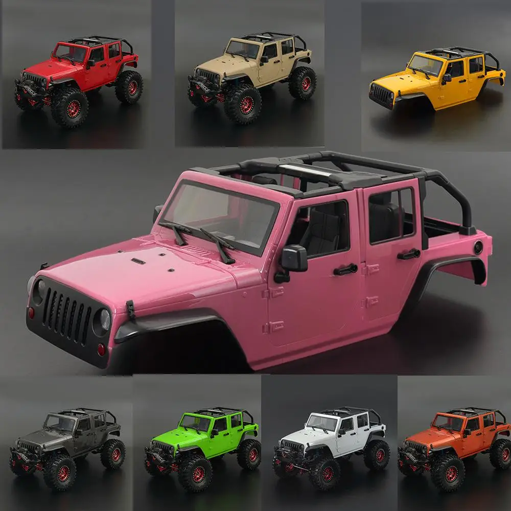 Unassembled Kit 313mm Wheelbase Convertible Open Car Body Shell for 1/10 RC Crawler Axial SCX10 90046 Jeep Wrangler 
Unassembled Kit 313mm Wheelbase Convertible Open Car Body Shell for 1/10 RC Crawler Axial SCX10 90046 Jeep Wrangler