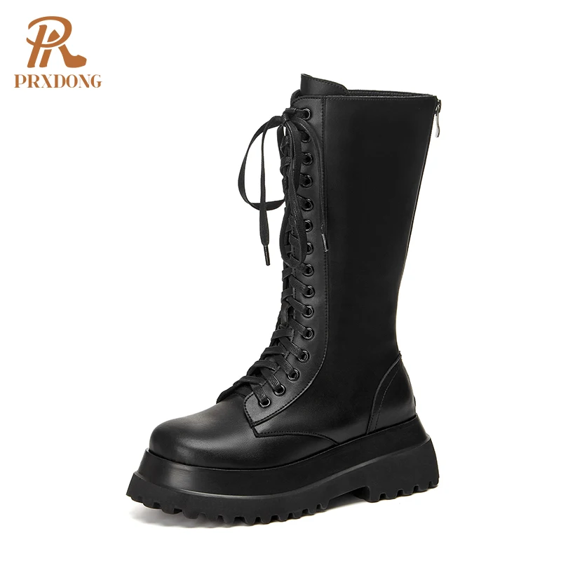 2021 New Gothic Punk Boots Women Mid-Calf Boots Platform Wedges Lace Up Zipper Motorcycle Riding Autumn Winter Female Shoes 39
2021 New Gothic Punk Boots Women Mid-Calf Boots Platform Wedges Lace Up Zipper Motorcycle Riding Autumn Winter Female Shoes 39