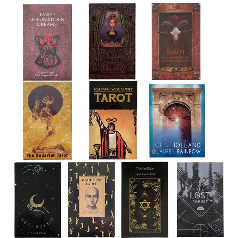 Tarot Of Forbidden Dreams Tarot Of Magical Correspondences Cards Deck Full English Board Game Tarot Oracle Game
Tarot Of Forbidden Dreams Tarot Of Magical Correspondences Cards Deck Full English Board Game Tarot Oracle Game