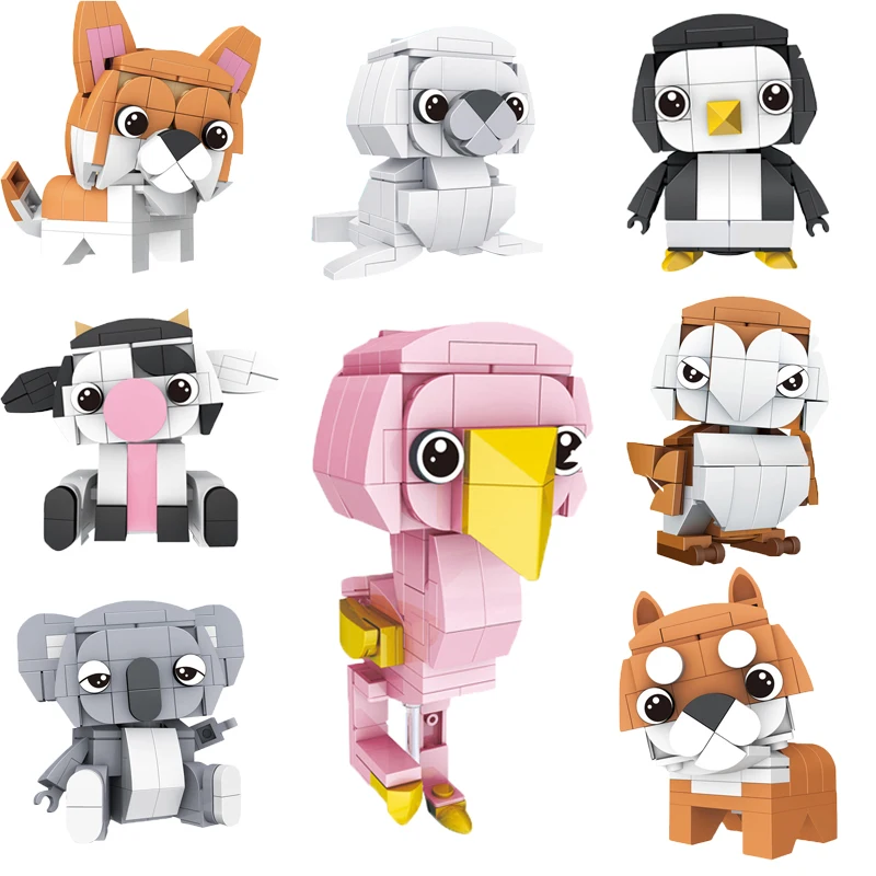 Mini Building Blocks Animals Assemble Accessories Zoo Sets Dinosaur Micro Bricks Mammoth Creativity DIY Toys for Children Gifts
Mini Building Blocks Animals Assemble Accessories Zoo Sets Dinosaur Micro Bricks Mammoth Creativity DIY Toys for Children Gifts