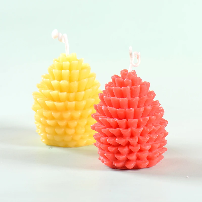 Nicole Candle Molds Pine Cones Shaped Silicone Mould 3D Handmade Silicone Wax Moulds
Nicole Candle Molds Pine Cones Shaped Silicone Mould 3D Handmade Silicone Wax Moulds