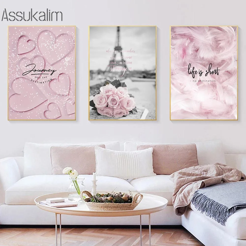 Nordic decoration romantic iron tower couple love wall painting rose posters and prints pink pictures home decoration
Nordic decoration romantic iron tower couple love wall painting rose posters and prints pink pictures home decoration