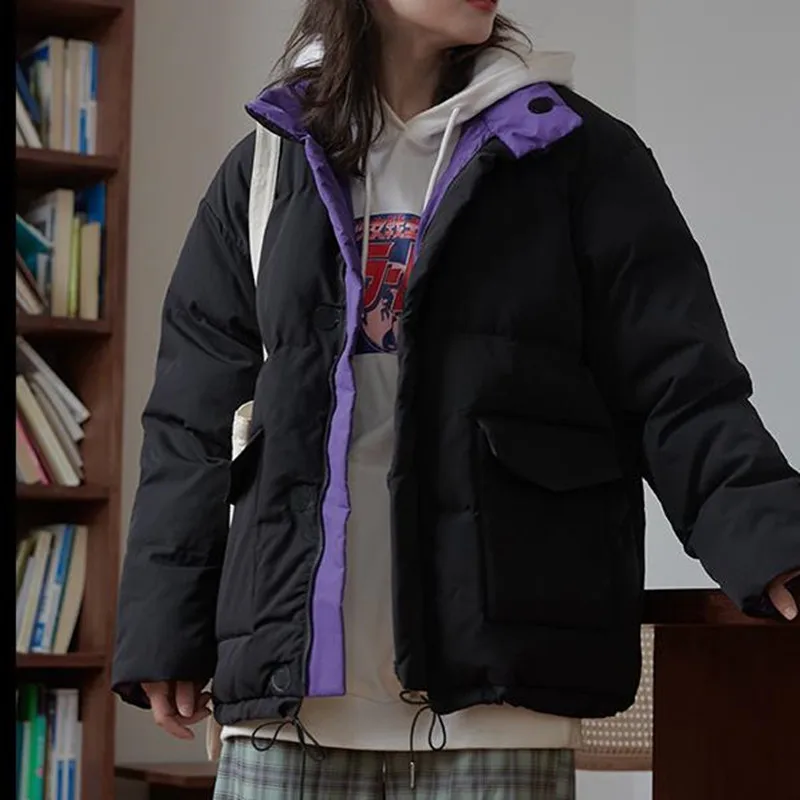 Hzirip 2021 New Winter Jacket Women OL Cotton-padded Stand Collar Thicken Warm Coat High Quality Bread Clothes Outwear Parkas
Hzirip 2021 New Winter Jacket Women OL Cotton-padded Stand Collar Thicken Warm Coat High Quality Bread Clothes Outwear Parkas