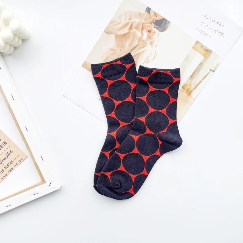 Women Sock Dot Printed Woman Socks Solid Womans Crew Casual Cotton Sox Girls Autumn Winter Trendy Japanese Comfort Skarpetki
Women Sock Dot Printed Woman Socks Solid Womans Crew Casual Cotton Sox Girls Autumn Winter Trendy Japanese Comfort Skarpetki