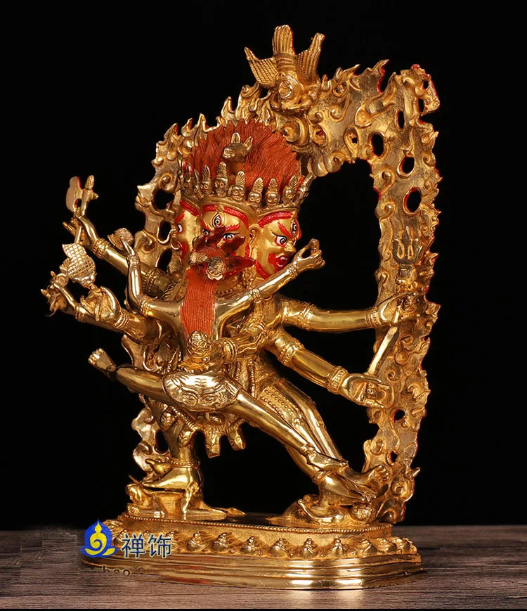 30CM TALL## HOME FAMILY BLESS SAFETY HEALTH TALISMAN # TIBET EFFICACIOUS PROTECTION NEPAL GOLD-PLATED HAYAGRIVA BUDDHA STATUE
30CM TALL## HOME FAMILY BLESS SAFETY HEALTH TALISMAN # TIBET EFFICACIOUS PROTECTION NEPAL GOLD-PLATED HAYAGRIVA BUDDHA STATUE
