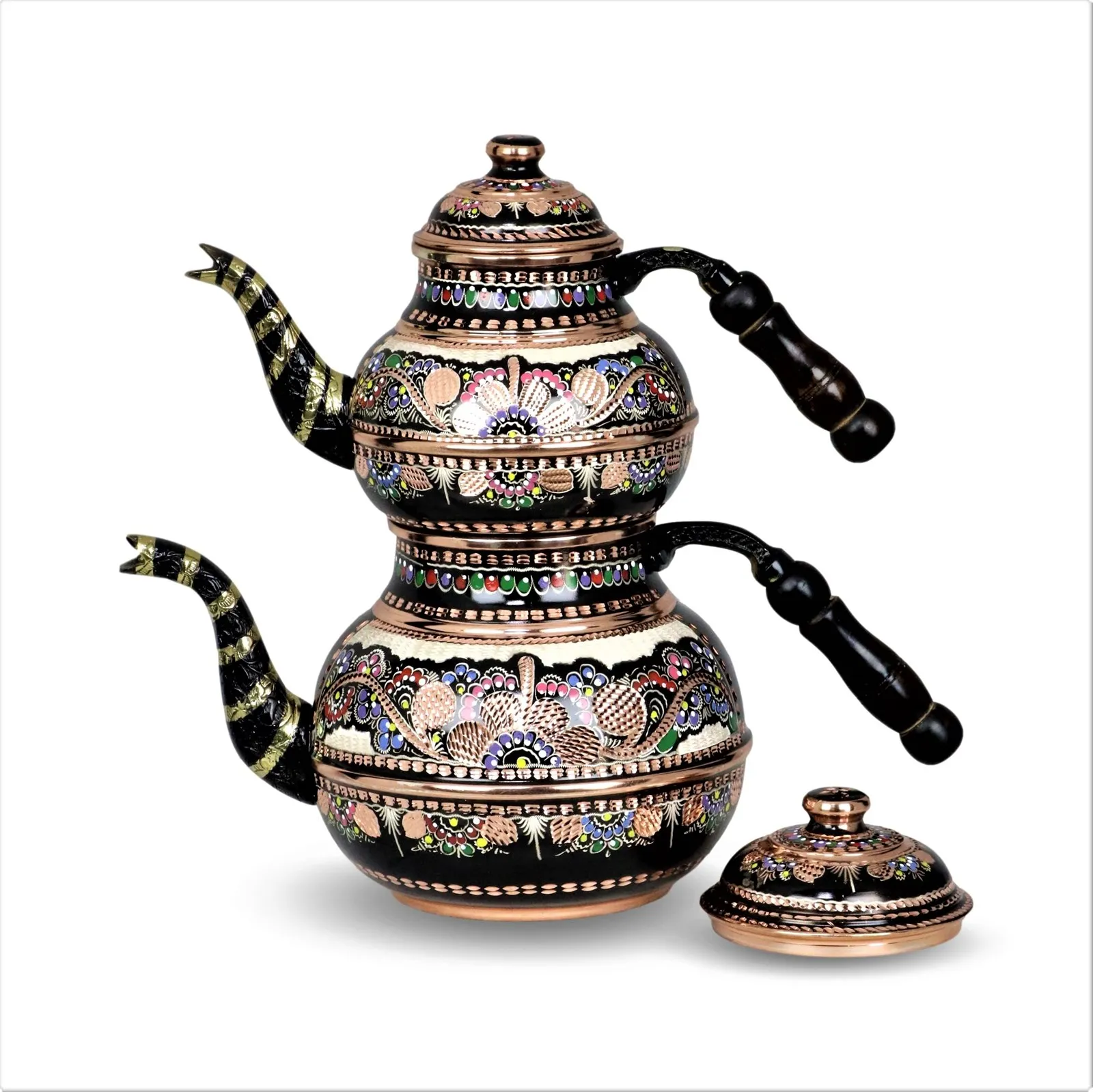 Morya Copper Turkish Tea Pots Set 1teapot Warmer Coffee Teaware Kettle Infuser Vintage Kitchen Decor Handmade 3 Lt
Morya Copper Turkish Tea Pots Set 1teapot Warmer Coffee Teaware Kettle Infuser Vintage Kitchen Decor Handmade 3 Lt