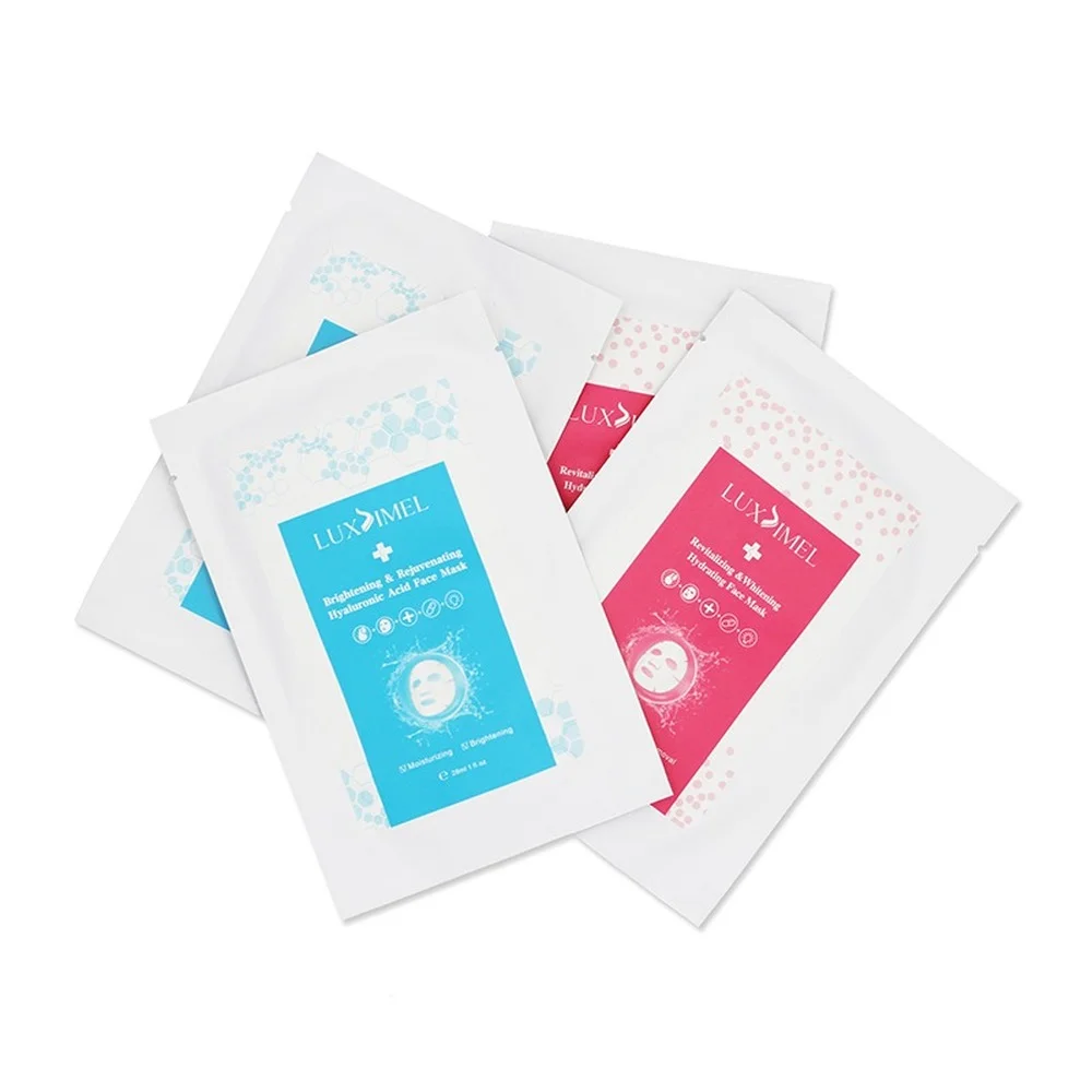 LUXSIMEL Vitamins Non Woven Facial Antiageing Hydrogel Brightening Whitening and moisturizing mask
LUXSIMEL Vitamins Non Woven Facial Antiageing Hydrogel Brightening Whitening and moisturizing mask