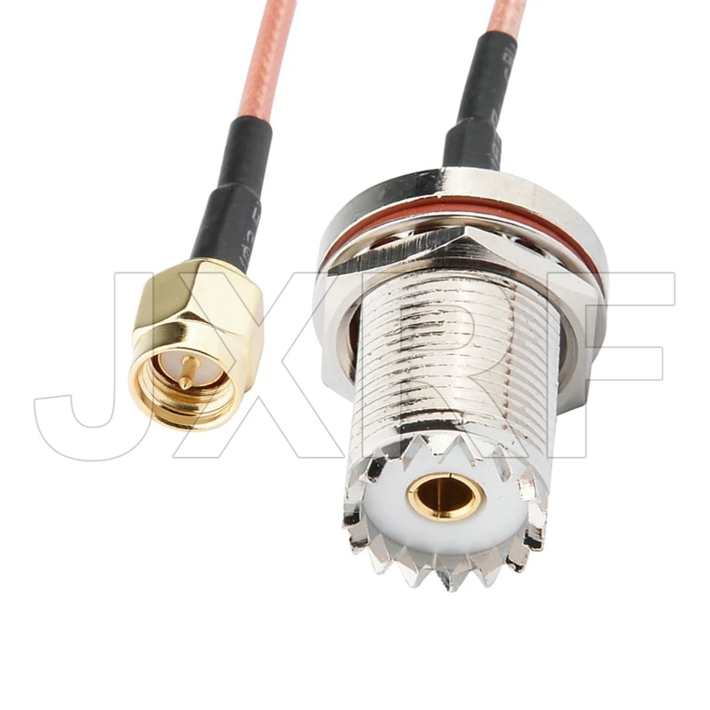 JX SMA-UHF Адаптер RG316
JX SMA-UHF Адаптер RG316