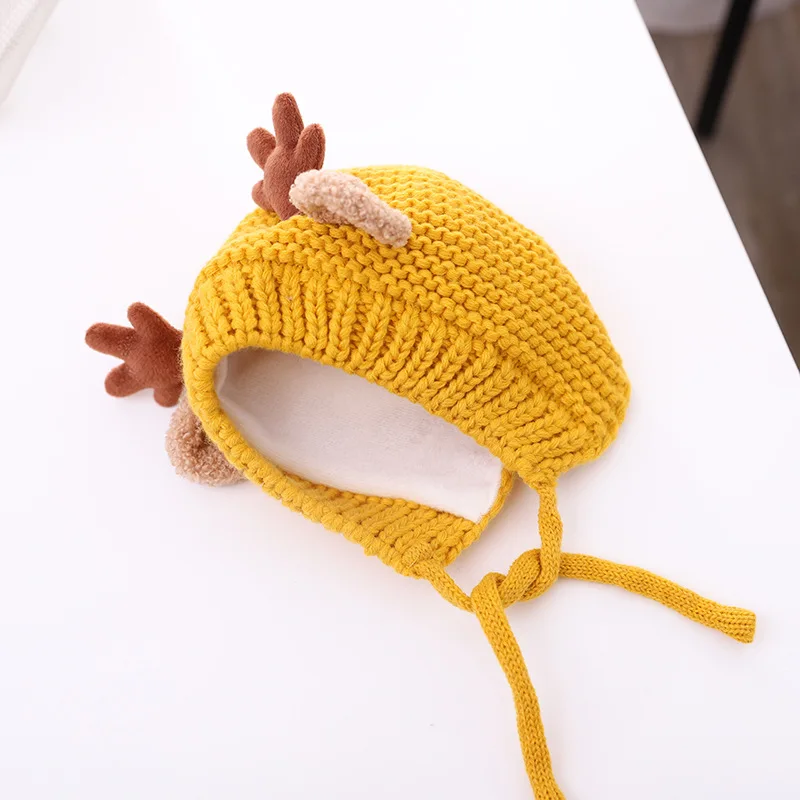 Cute Cartoon Elk Baby Hat Winter Christmas Knitted Kids Hat Warm Infant Baby Boy Girls Cap Ear Protection Children Beanie Bonnet
Cute Cartoon Elk Baby Hat Winter Christmas Knitted Kids Hat Warm Infant Baby Boy Girls Cap Ear Protection Children Beanie Bonnet