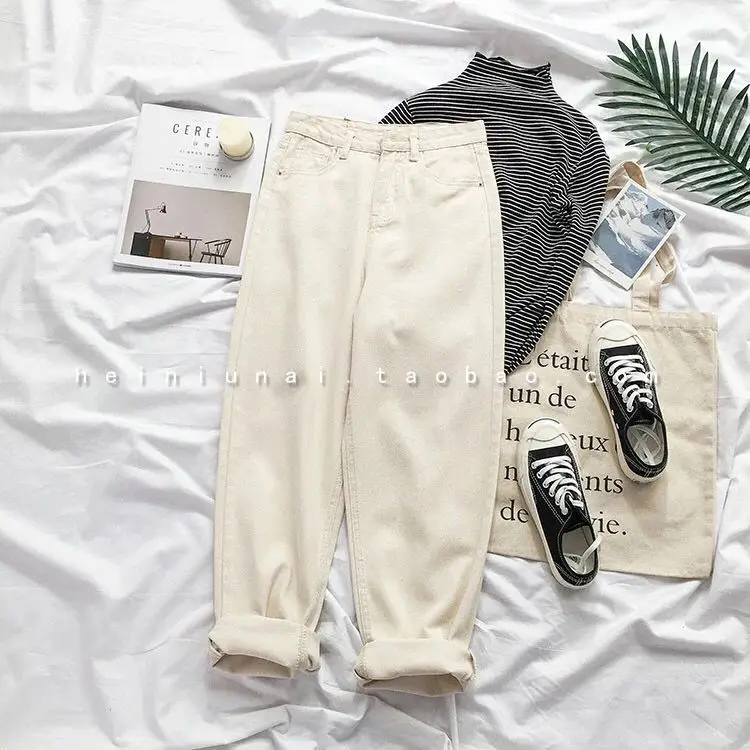 The small one is tall and wears ripped jeans for female students 2021 new loose and thin nine point old pants ins trend hot sale
The small one is tall and wears ripped jeans for female students 2021 new loose and thin nine point old pants ins trend hot sale