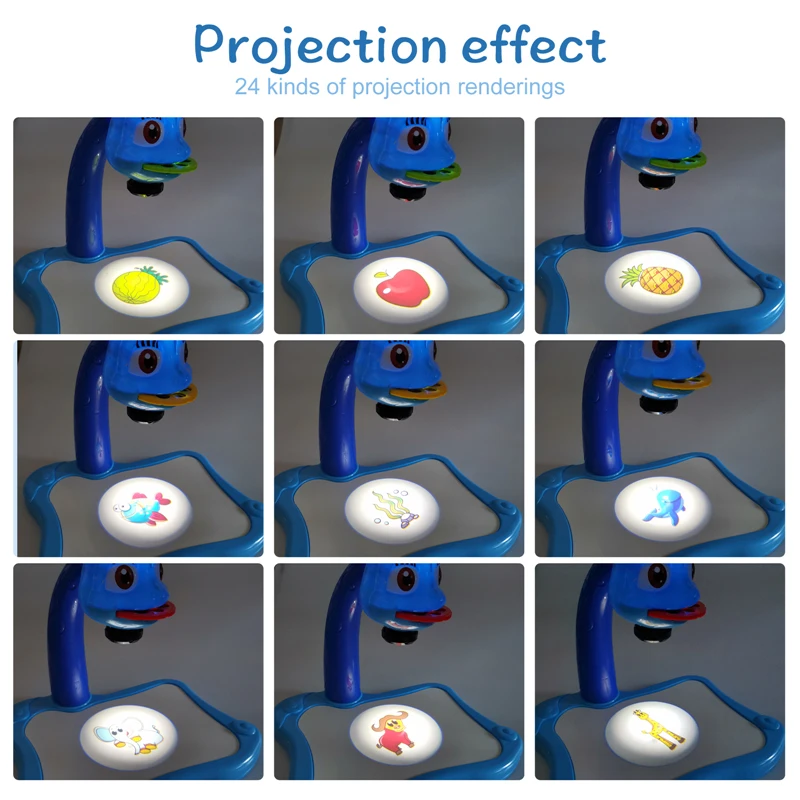 Montessori Led Projector Art Drawing Table Toys Kids Painting Board Desk Arts and Crafts Projection Children Educational Toys
Montessori Led Projector Art Drawing Table Toys Kids Painting Board Desk Arts and Crafts Projection Children Educational Toys