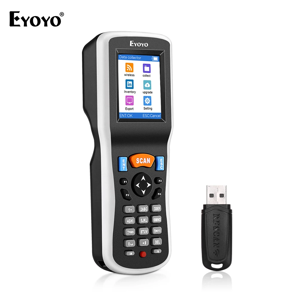 Мини коллектор данных Eyoyo PDT6000 сканирующий штрих код для нахождения в наличии