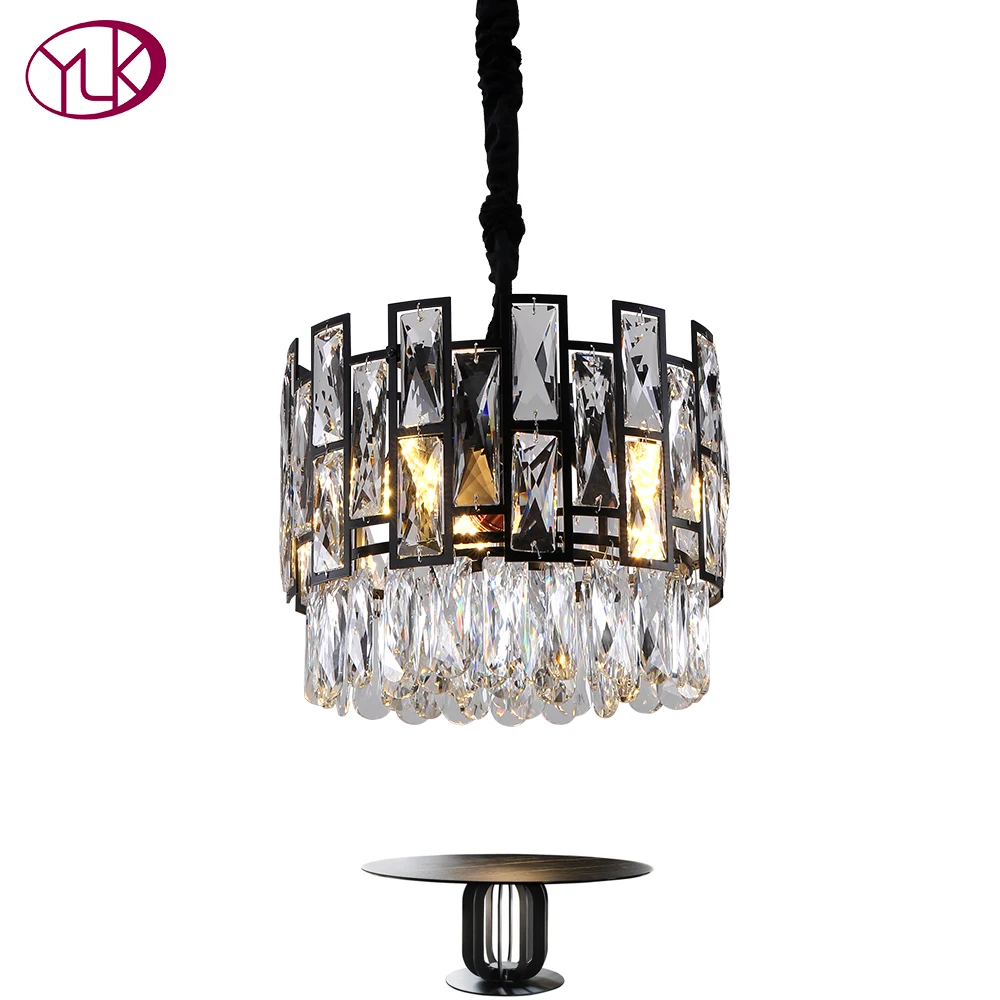 Modern black chandelier lighting for dining room luxury kitchen island crystal chain chandeliers home decoration cristal lustres
Modern black chandelier lighting for dining room luxury kitchen island crystal chain chandeliers home decoration cristal lustres