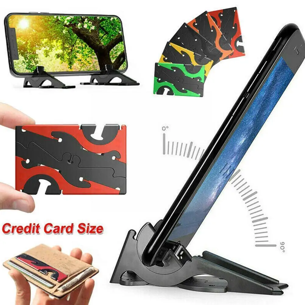 Rotation Foldable Phone Holder Card Type Holder Portable Convenient Carry Phone Multi-func Bracket F4W5 Adjustable Pocket H Y8W3
Rotation Foldable Phone Holder Card Type Holder Portable Convenient Carry Phone Multi-func Bracket F4W5 Adjustable Pocket H Y8W3