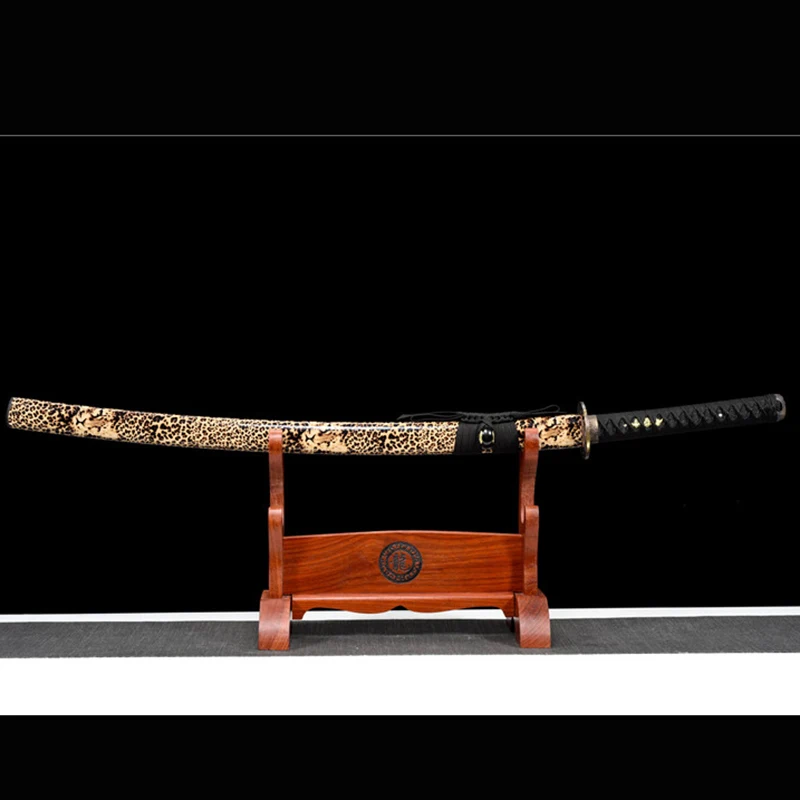 Handmade High-grade Japanese Katana Pattern steel Burnt blade Long knife Cold weapon Sharp Bushido saber Hand grinding
Handmade High-grade Japanese Katana Pattern steel Burnt blade Long knife Cold weapon Sharp Bushido saber Hand grinding