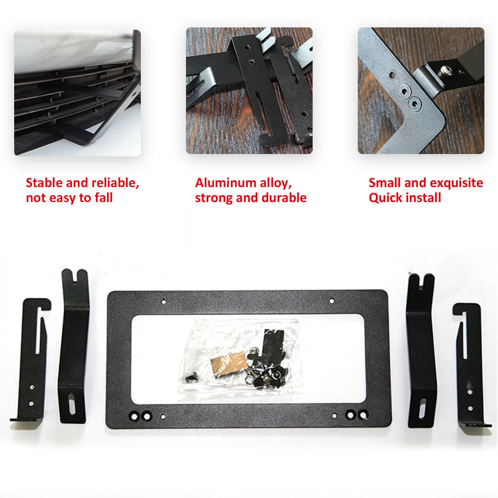 For Tesla Model 3 Y No Hole Car Front License Plate Brackets Hardware Installation Kit Set USA Standard License
For Tesla Model 3 Y No Hole Car Front License Plate Brackets Hardware Installation Kit Set USA Standard License