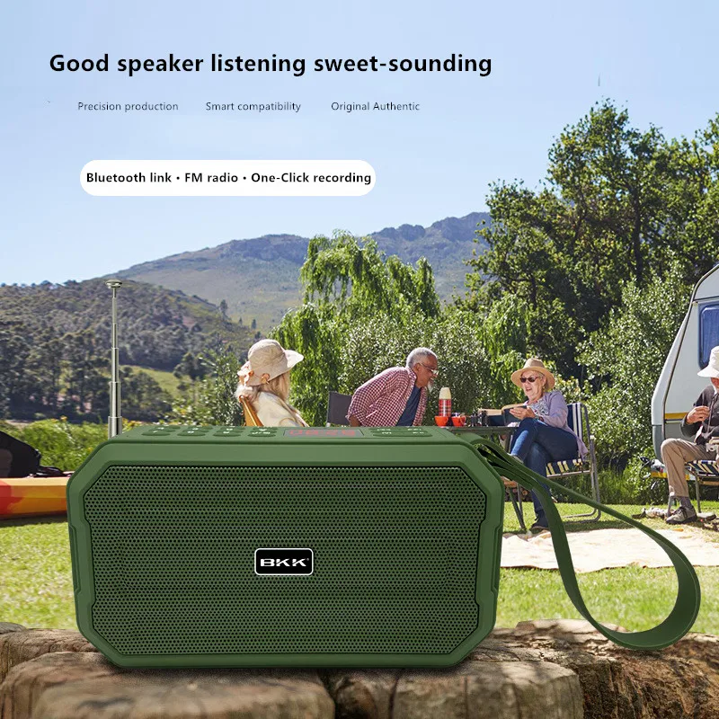 New J62 wireless bluetooth small speaker ABS portable with stereo subwoofer, small steel cannon with FM recording function
New J62 wireless bluetooth small speaker ABS portable with stereo subwoofer, small steel cannon with FM recording function