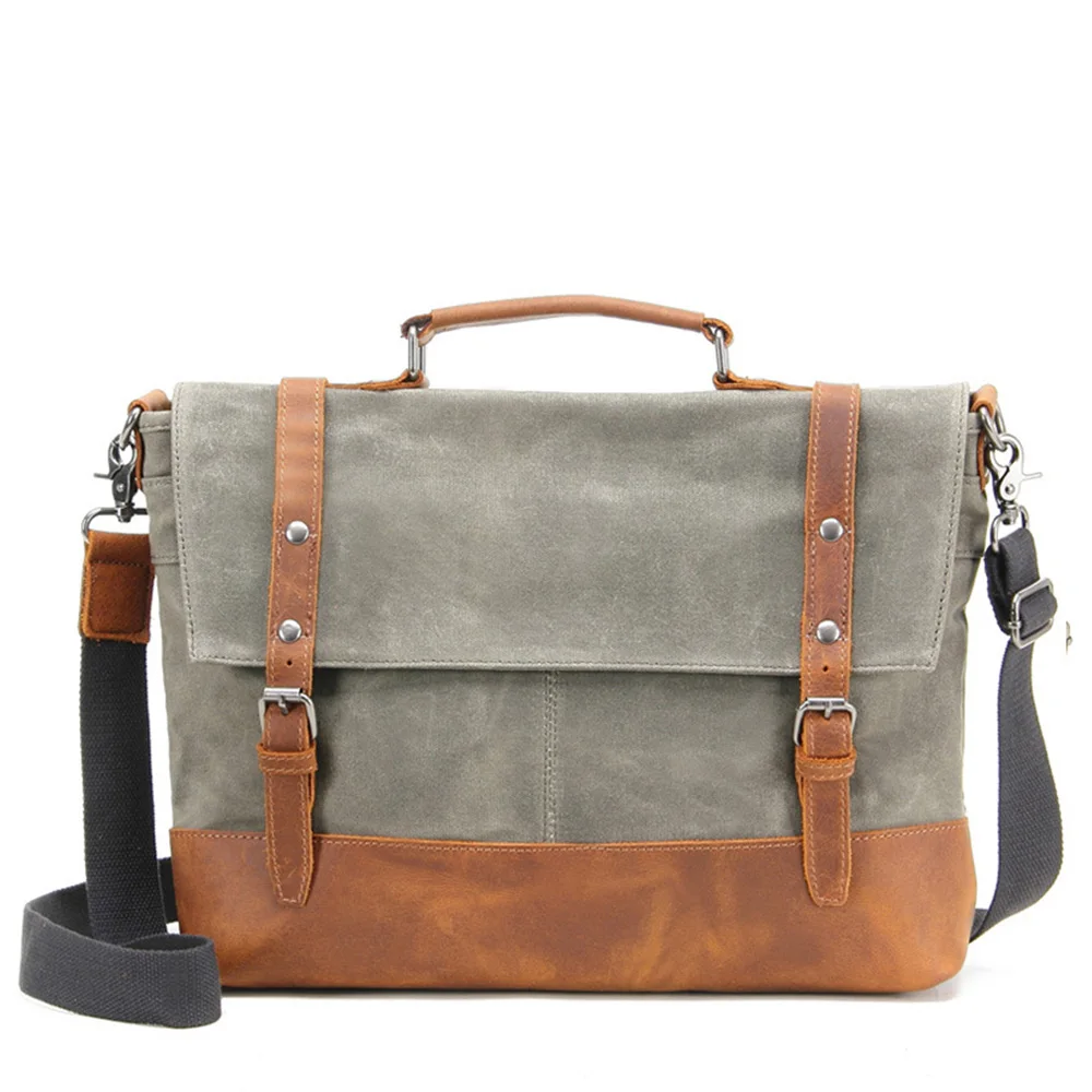 14in Laptop Men Briefcase Large Canvas Business Handbag Crossbody Shoulder Bag Male School Satchel Tote Messenger Bags XA22C
14in Laptop Men Briefcase Large Canvas Business Handbag Crossbody Shoulder Bag Male School Satchel Tote Messenger Bags XA22C