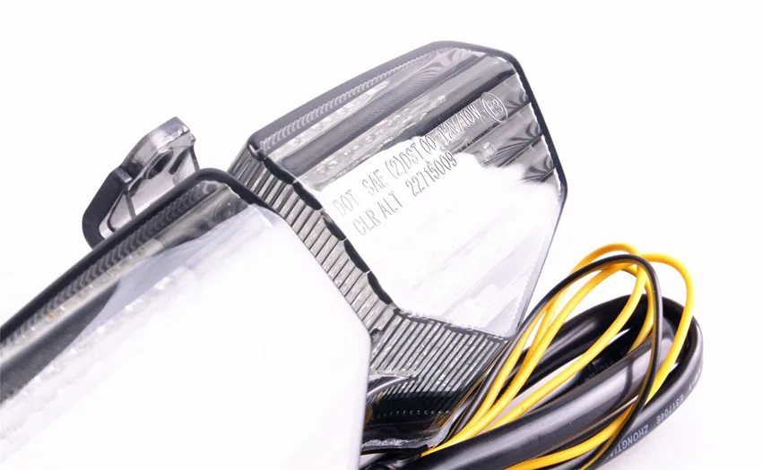 For Yamaha R6 2003-2005 / R6S 2006-2009 Motorcycle Smoke LED Integrated Turn Signal Tail Light
For Yamaha R6 2003-2005 / R6S 2006-2009 Motorcycle Smoke LED Integrated Turn Signal Tail Light