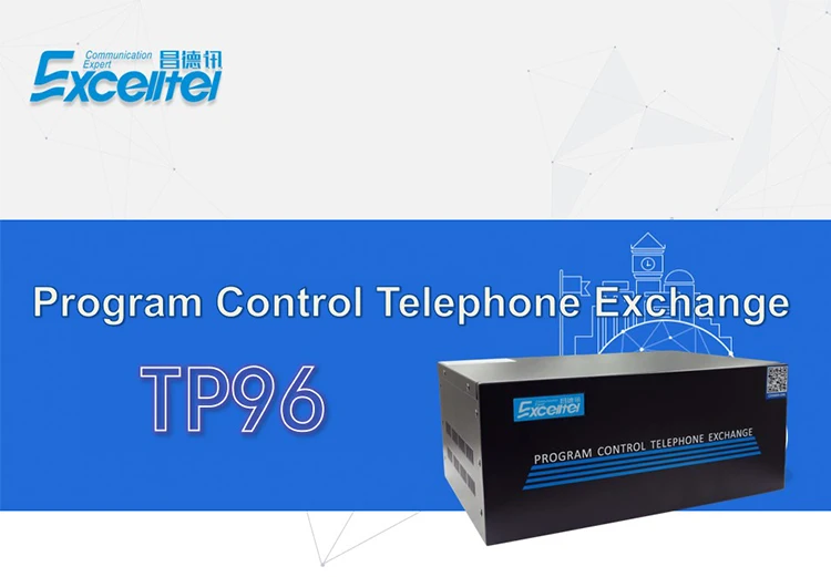 EXCELLTEL универсальность PBX TP96 432 гибкое программирование телефонного обмена