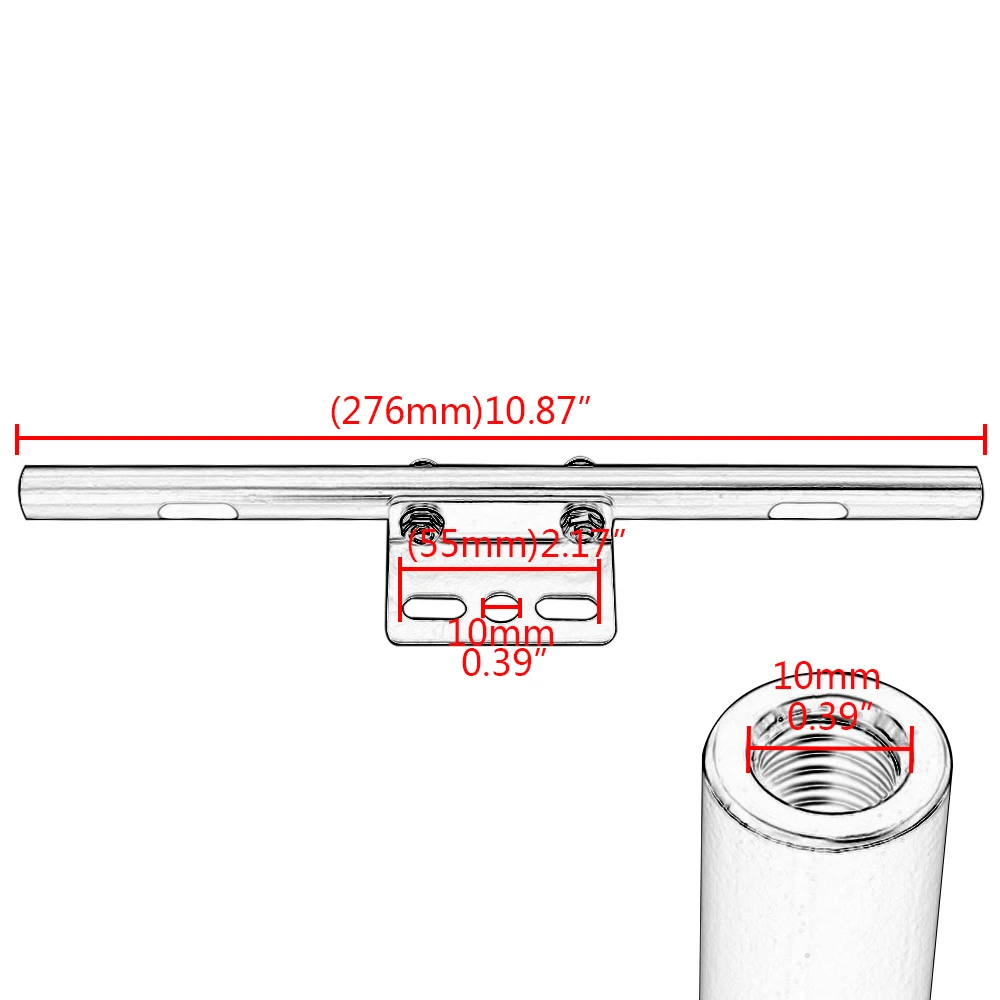 Motrocycle Chrome Short Mount Turn Signal Light Tube Bar Bracket fit for Universal Honda kawasaki yamaha Suzuki Harley Chopper
Motrocycle Chrome Short Mount Turn Signal Light Tube Bar Bracket fit for Universal Honda kawasaki yamaha Suzuki Harley Chopper