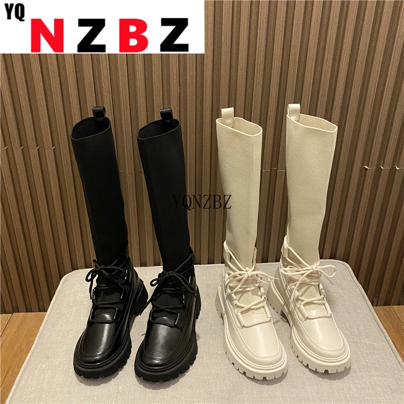 Autumn Winter Black Short Boots New Women's Shoes 2021 INS Platform Boots for Women Chunky Heels Stretch Fabric Botas De Mujer
Autumn Winter Black Short Boots New Women's Shoes 2021 INS Platform Boots for Women Chunky Heels Stretch Fabric Botas De Mujer