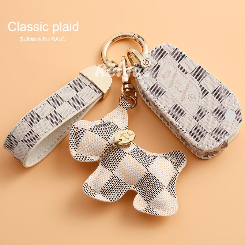 Leather Car Key Case Holder Protective Sleeve Cover For Baic Senova X25 X35 X55 X65 D50 For Changhe Q25 Q35 A6 Accessories 
Leather Car Key Case Holder Protective Sleeve Cover For Baic Senova X25 X35 X55 X65 D50 For Changhe Q25 Q35 A6 Accessories