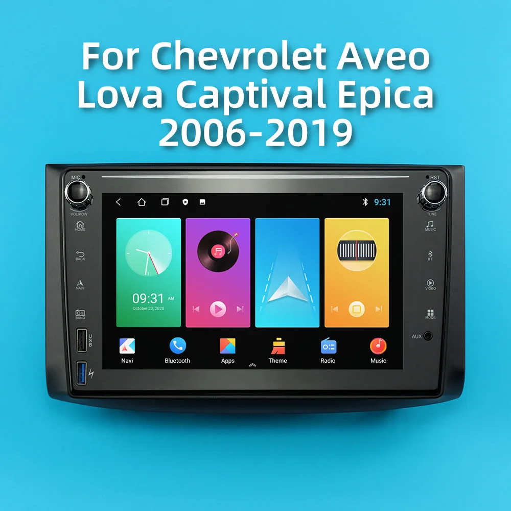 2 Din Android Car Radio for Chevrolet Aveo Lova Captival Epica 2006-2019 Car Stereo GPS Navigation Multimedia Player Autoradio
2 Din Android Car Radio for Chevrolet Aveo Lova Captival Epica 2006-2019 Car Stereo GPS Navigation Multimedia Player Autoradio