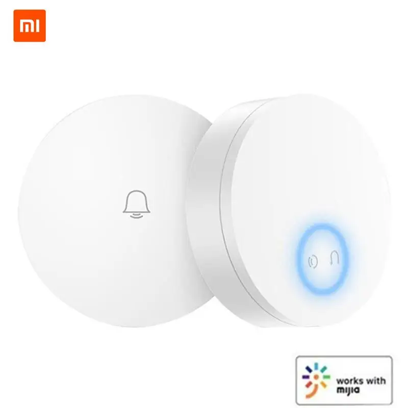 

Беспроводной дверной звонок XIAOMI Linptech, Wi-Fi, работает с приложением Mijia, 110-240 В переменного тока