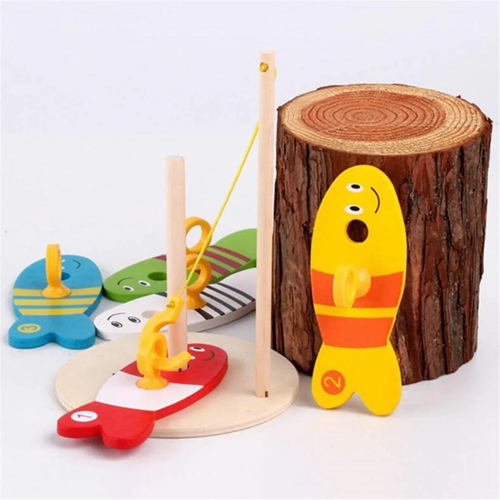 8Pcs/Set Colorful Wooden Fishing Digital Toys Baby Kids Fish Set Column Blocks Game Children Cute Early Educational Cartoon Toy
8Pcs/Set Colorful Wooden Fishing Digital Toys Baby Kids Fish Set Column Blocks Game Children Cute Early Educational Cartoon Toy