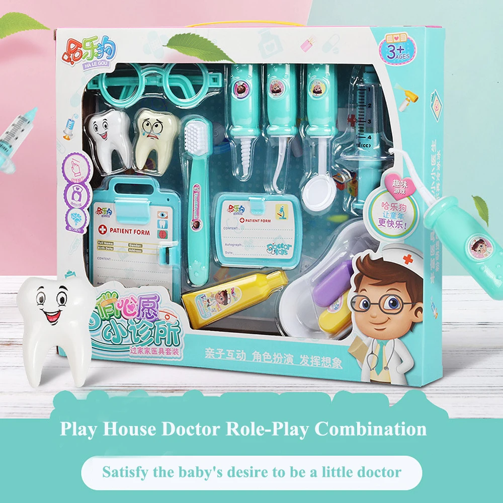 Simulation Doctor Children's Play House Toy Set, Small Dentist Clinic Set, Puzzle Injection, Stethoscope, Medical Tools
Simulation Doctor Children's Play House Toy Set, Small Dentist Clinic Set, Puzzle Injection, Stethoscope, Medical Tools