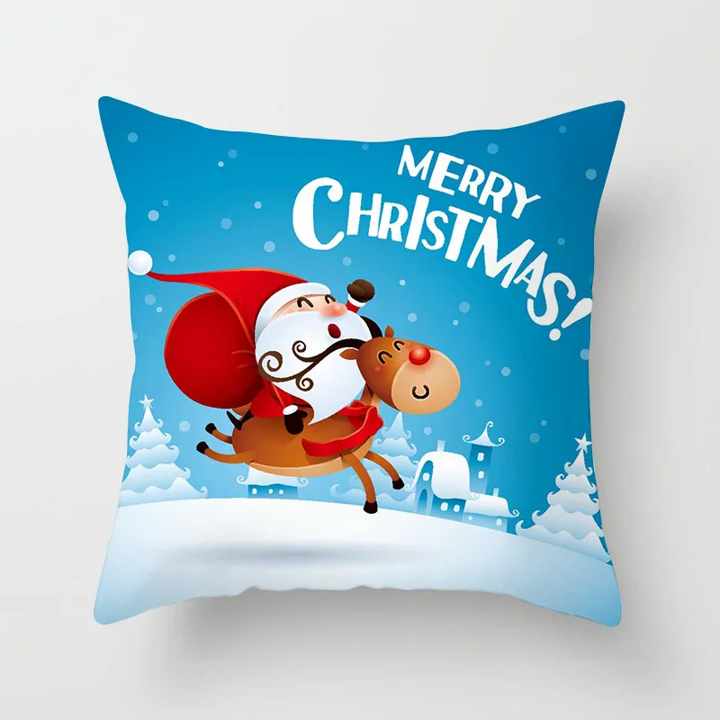 Christmas Cushion Cover Santa Elk Pattern Sofa Bed Pillow Cover Case 2021 Xmas Cute Pillowcase Home Decorative Festival Supplies
Christmas Cushion Cover Santa Elk Pattern Sofa Bed Pillow Cover Case 2021 Xmas Cute Pillowcase Home Decorative Festival Supplies