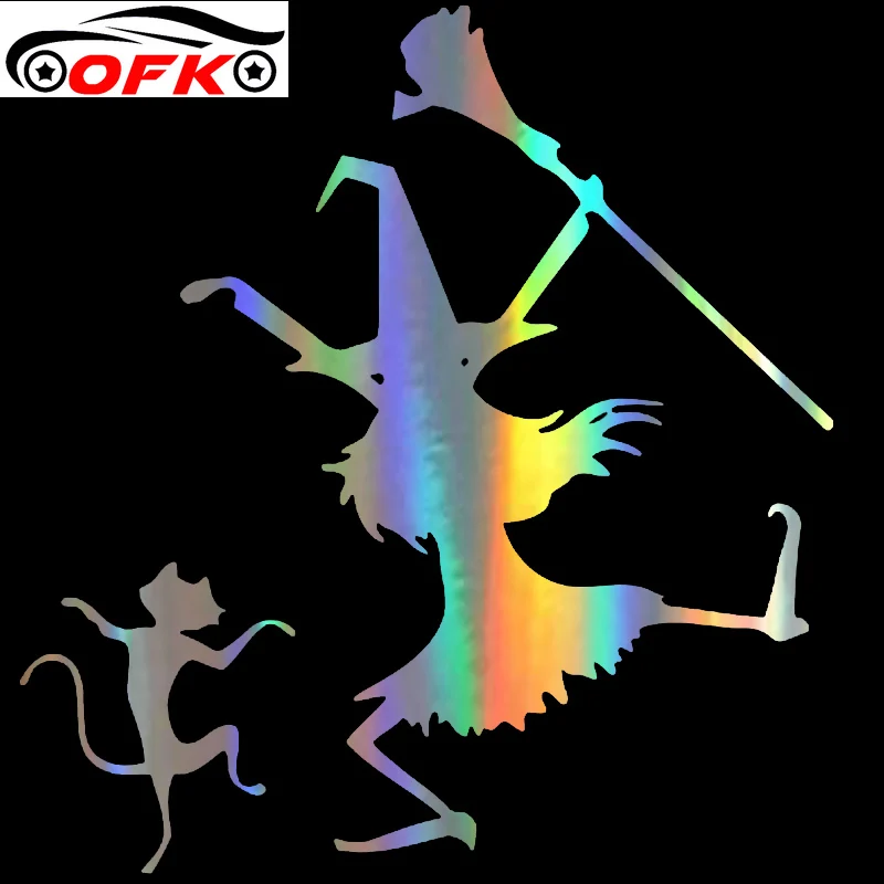 Car Sticker 3D Dance Witch And Cat Decoration Stickers Funny Vinyl Car Styling Decal Motorcycle Sticker On Car 15cm* 14.2cm
Car Sticker 3D Dance Witch And Cat Decoration Stickers Funny Vinyl Car Styling Decal Motorcycle Sticker On Car 15cm* 14.2cm