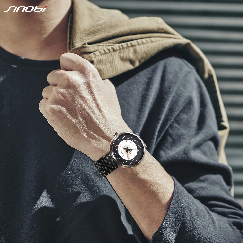 SINOBI Men Watches Fashion Sports Watches Luminous Stainless Steel Wheels Creative Design Japan Quartz Watch Relogio Masculino 
SINOBI Men Watches Fashion Sports Watches Luminous Stainless Steel Wheels Creative Design Japan Quartz Watch Relogio Masculino