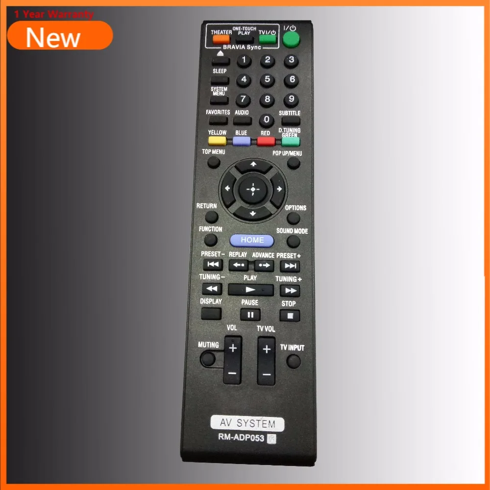 

New Remote Control Fit For SONY AV System RM-ADP053 For DVD Home Theater Audio Blu Ray Disc Player BDV-E470 BDV-E570 BDV-E77