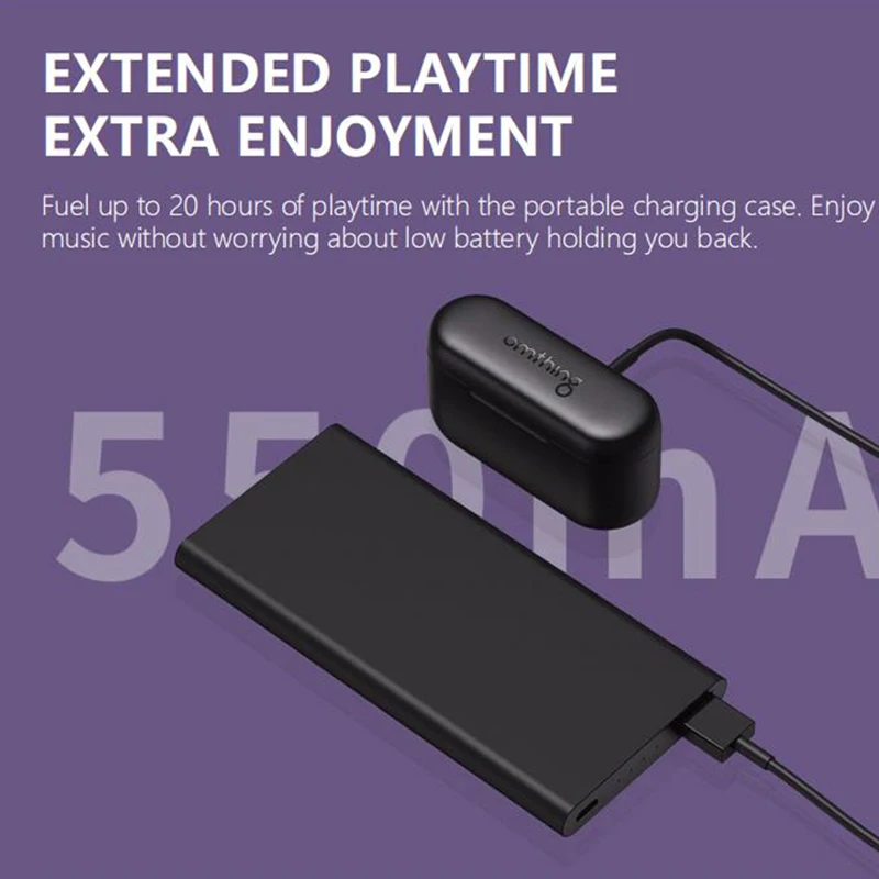 Youpin 1MORE Omthing Ture Wireless Bluetooth Earphone 4 ENC Noise Reduction Microphone Bluetooth 5.0 TWS Sports Earbuds Headset
Youpin 1MORE Omthing Ture Wireless Bluetooth Earphone 4 ENC Noise Reduction Microphone Bluetooth 5.0 TWS Sports Earbuds Headset