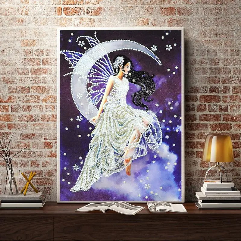Winged Fairy 5D Special Diamond Painting Embroidery Needlework DIY Rhinestone Crystal Cross Crafts Stitch Kit
Winged Fairy 5D Special Diamond Painting Embroidery Needlework DIY Rhinestone Crystal Cross Crafts Stitch Kit