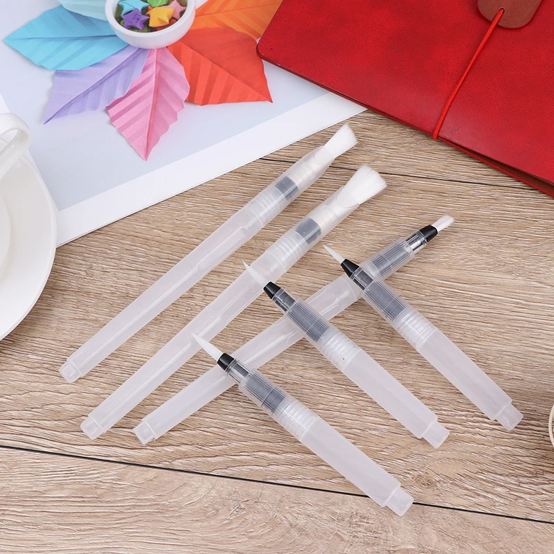 Refillable Paint Brush Water Color Brush Soft Watercolor Brush Ink Pen for Painting Calligraph Drawing Art Supplies
Refillable Paint Brush Water Color Brush Soft Watercolor Brush Ink Pen for Painting Calligraph Drawing Art Supplies