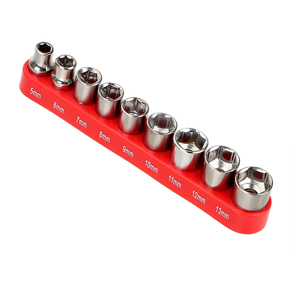 9pcs/set 5-13mm Wrench Hexagon Head Socket Adapter Set DIY Fix Repair Hand Tool For Home Auto Car Bicycle Universal
9pcs/set 5-13mm Wrench Hexagon Head Socket Adapter Set DIY Fix Repair Hand Tool For Home Auto Car Bicycle Universal