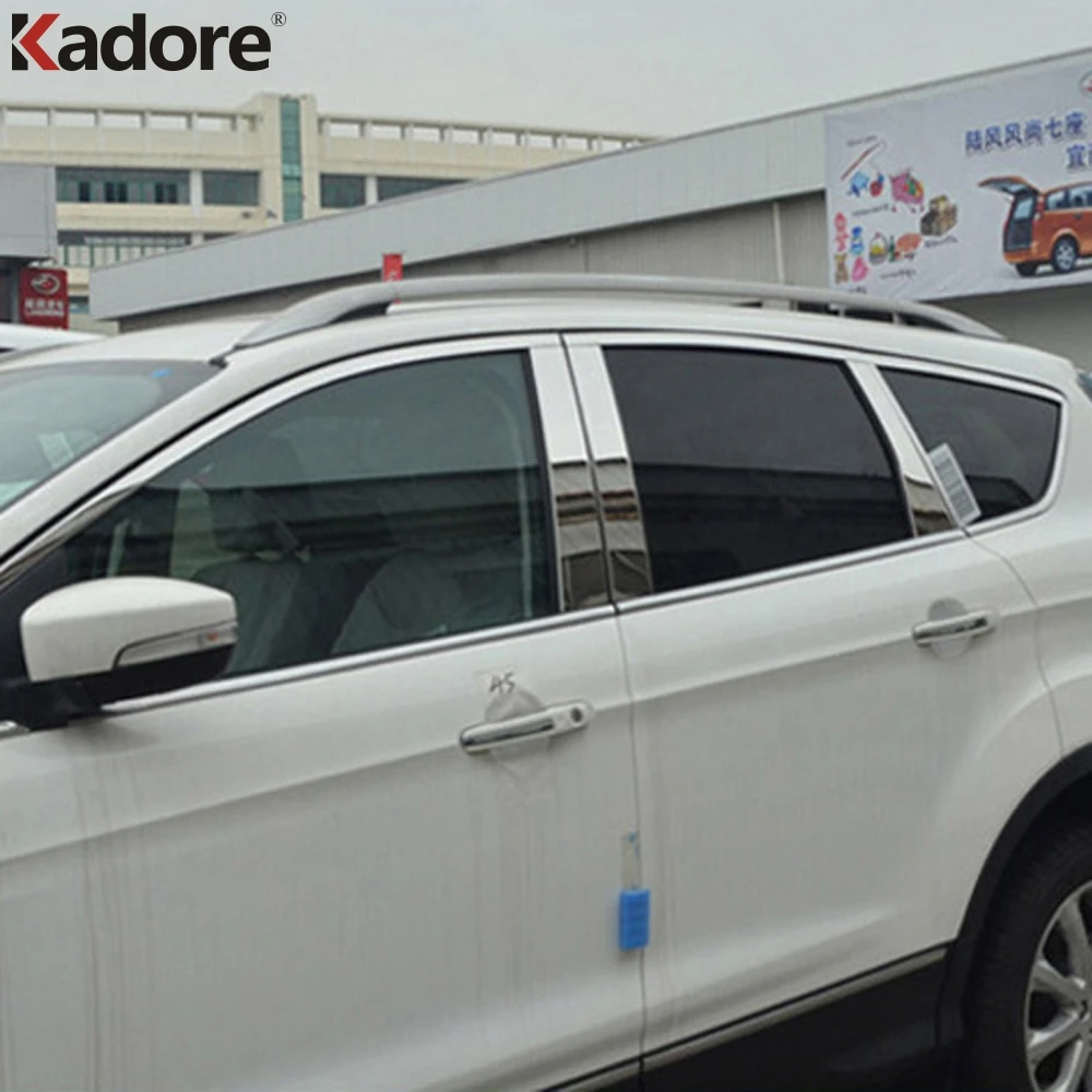 Window Frame Trim For Ford Kuga Escape 2013 2014 2015 Stainless Steel Door Windows Molding Strip Hoods Sticker Car Styling 24pcs
Window Frame Trim For Ford Kuga Escape 2013 2014 2015 Stainless Steel Door Windows Molding Strip Hoods Sticker Car Styling 24pcs