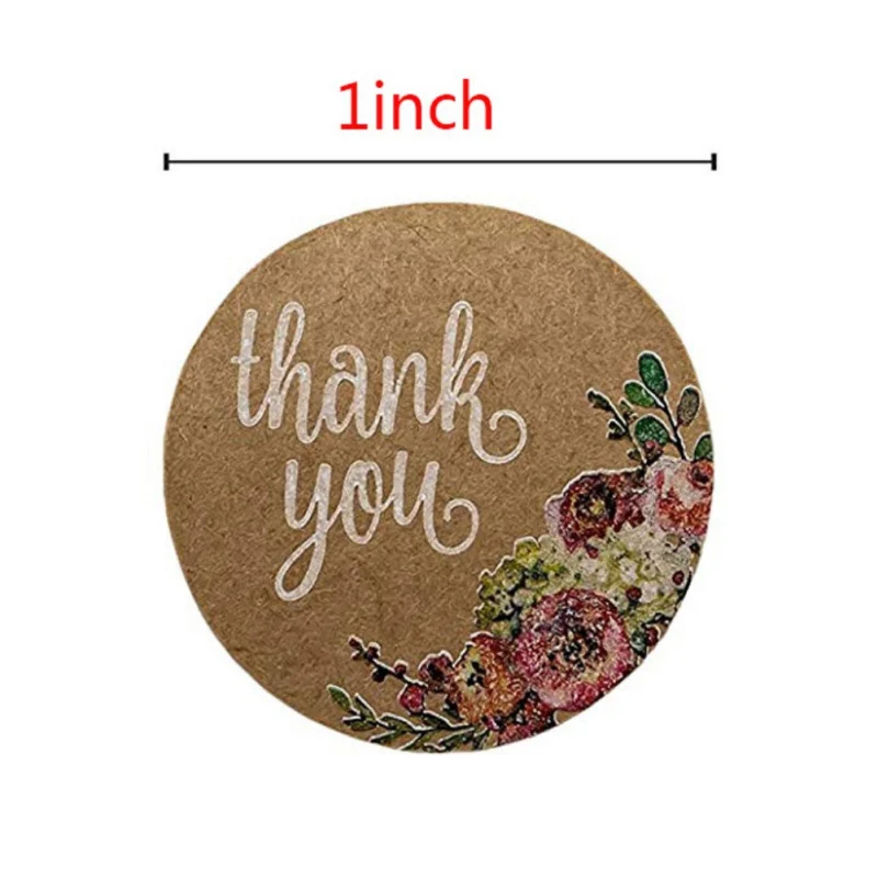 500pcs Thank You Stickers Kraft Round Labels Scrapbooking Handmade Label Wedding Stickers Adhesive Sticker
500pcs Thank You Stickers Kraft Round Labels Scrapbooking Handmade Label Wedding Stickers Adhesive Sticker