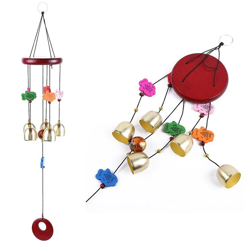 Fashion small wooden fish wind chimes outdoor garden porch balcony home decoration accessories wind chimes interior decoration
Fashion small wooden fish wind chimes outdoor garden porch balcony home decoration accessories wind chimes interior decoration