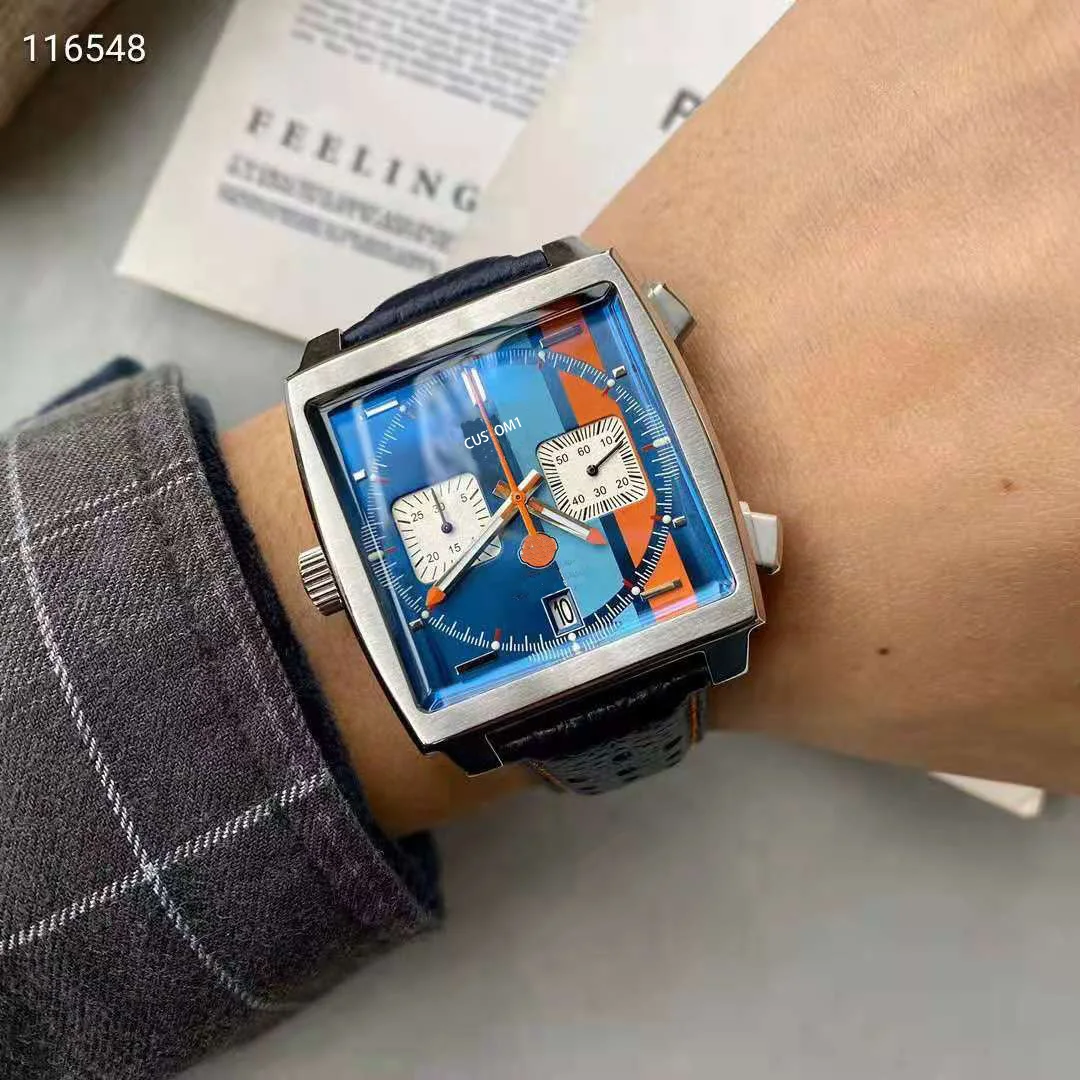 Big brand men's watch quartz movement VK63 multi-function multi-color dial waterproof clock
Big brand men's watch quartz movement VK63 multi-function multi-color dial waterproof clock
