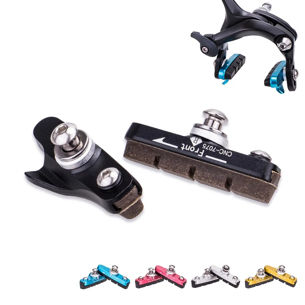 Road Bike Brake Pads Replaceable Brake shoes for aluminium Alloy Rims Brake capliers C-Brake Pads Dura Ace Ultegra 105 Cartridge
Road Bike Brake Pads Replaceable Brake shoes for aluminium Alloy Rims Brake capliers C-Brake Pads Dura Ace Ultegra 105 Cartridge