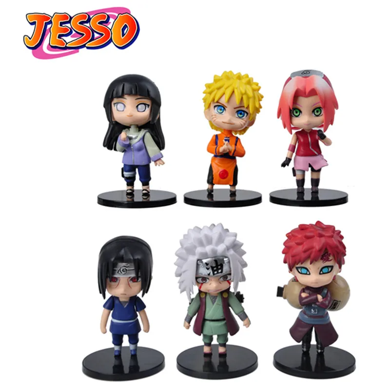 New 6Pcs/Set Naruto Shippuden Uzumaki Naruto Jiraiya Gaara Uchiha Sasuke Haruno Sakura Genuine Hand Model Toys Birthday Present
New 6Pcs/Set Naruto Shippuden Uzumaki Naruto Jiraiya Gaara Uchiha Sasuke Haruno Sakura Genuine Hand Model Toys Birthday Present