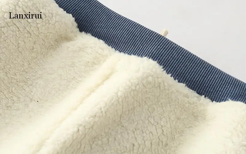 Winter Lambskin Thicker Elastic Waist Pants Loose Large Size Solid Color Cotton Harem Pants Women Casual Warm Trousers
Winter Lambskin Thicker Elastic Waist Pants Loose Large Size Solid Color Cotton Harem Pants Women Casual Warm Trousers